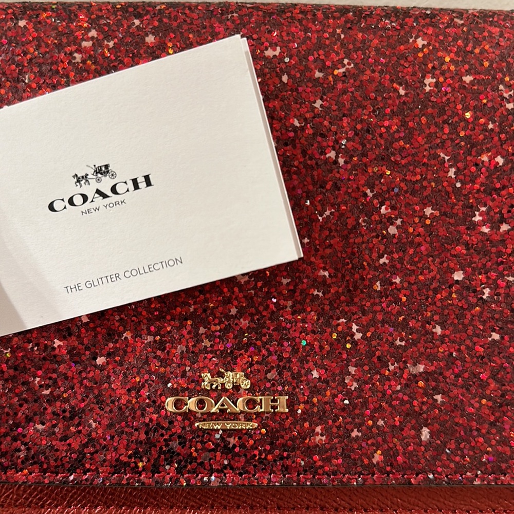 Coach Glitter limited edition crossbody bag